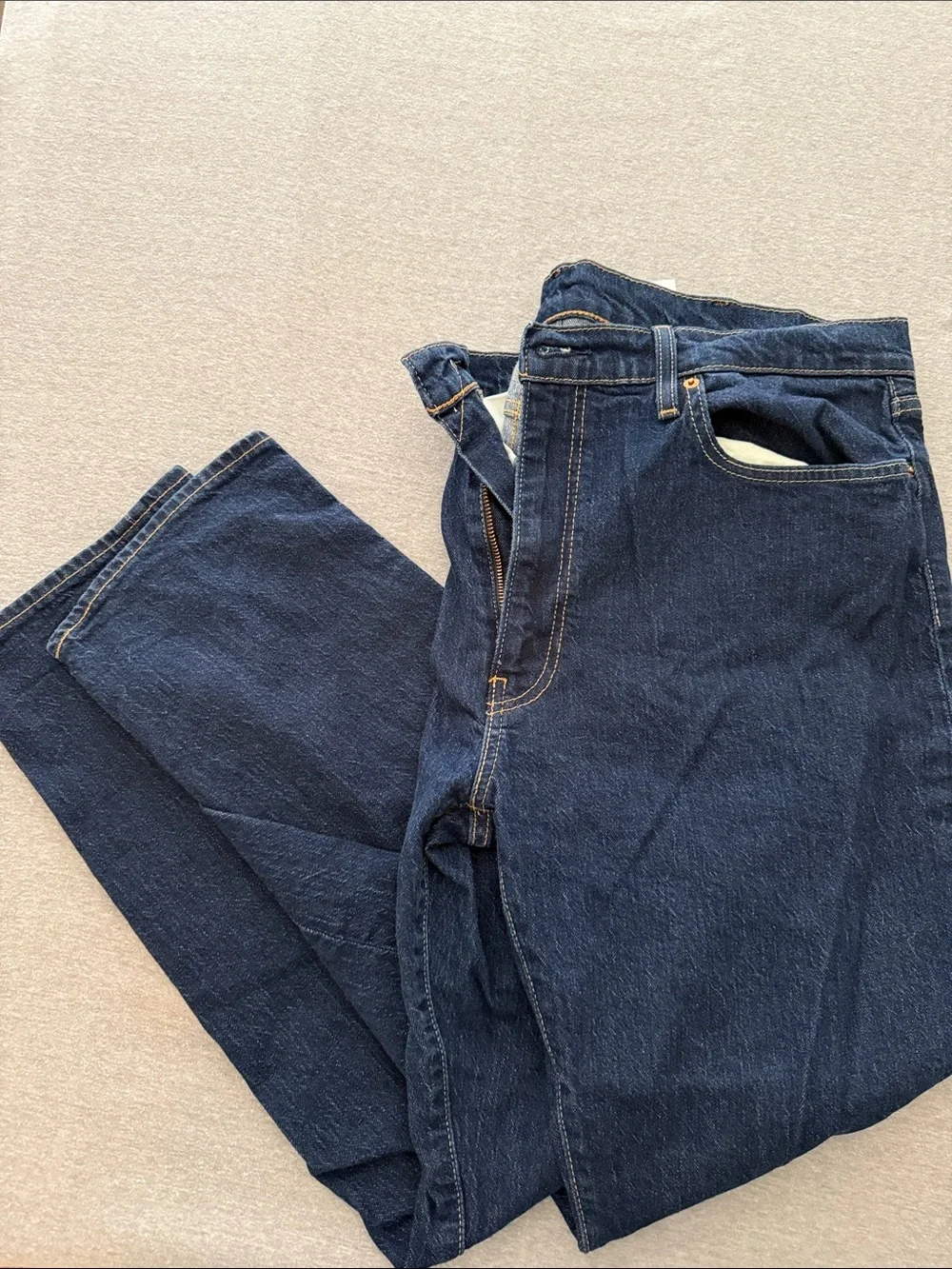 Levi's Indigo Straight-Leg Men's Jeans